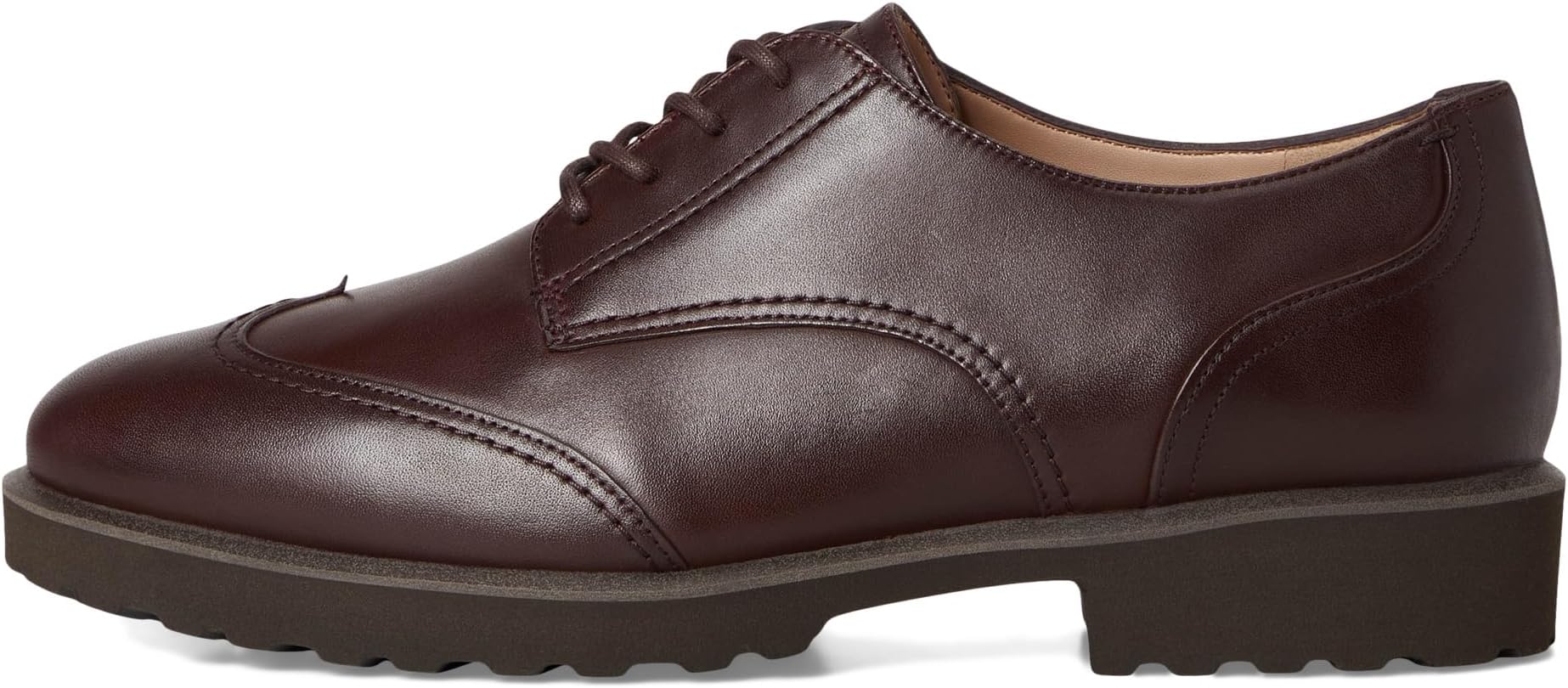 Оксфорды Cole Haan Geneen Lace-up Wingtip Oxfords, цвет Madeira Leather — фото 4