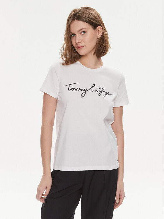 

Футболка стандартного кроя Tommy Hilfiger, белый