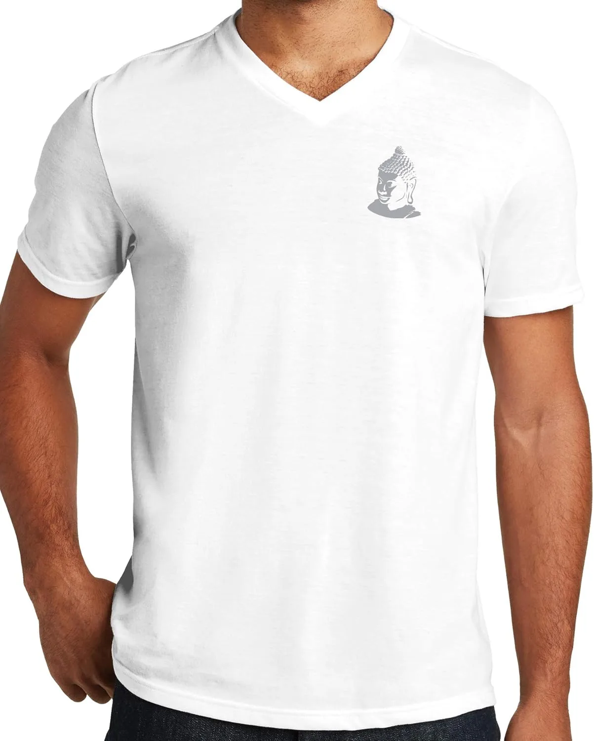 

Футболка V-Neck Triblend с принтом Buddha Yoga Clothing For You