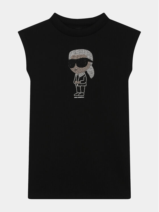 

Платье на каждый день, стандартного кроя Karl Lagerfeld, черный