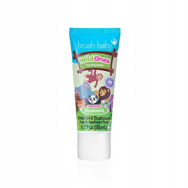 

Зубная паста для детей от 3 лет Brush-Baby WildOnes Applemint 50 мл