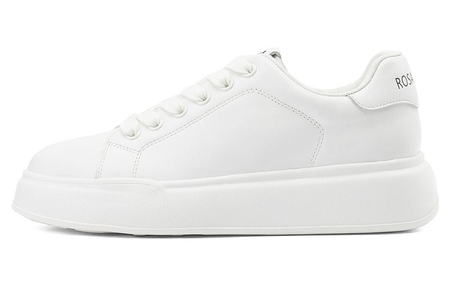 

Кроссовки rosa bianca Skateboarding Shoes Women's Low-top White, белый