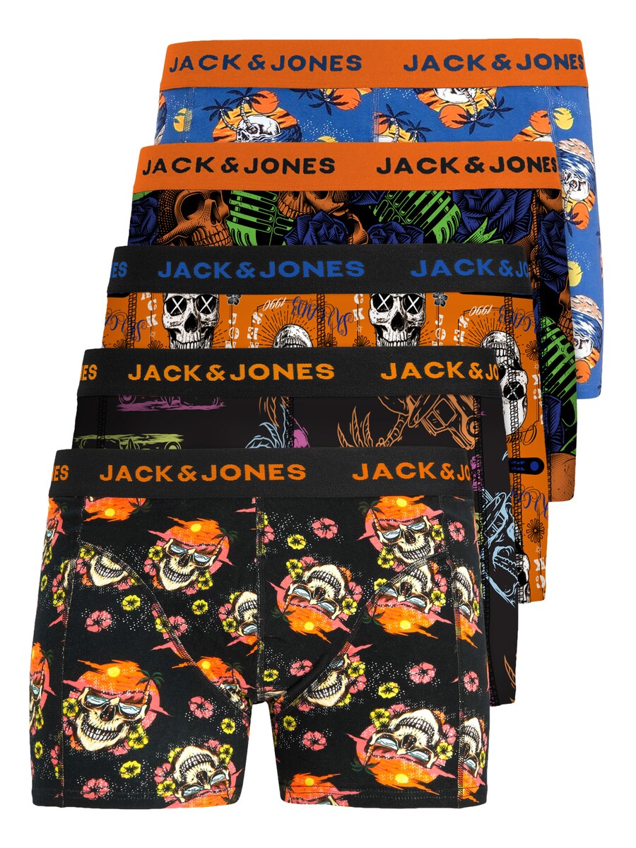

Боксерские шорты JACK & JONES JJJacvel, цвет Blue/Orange/Black