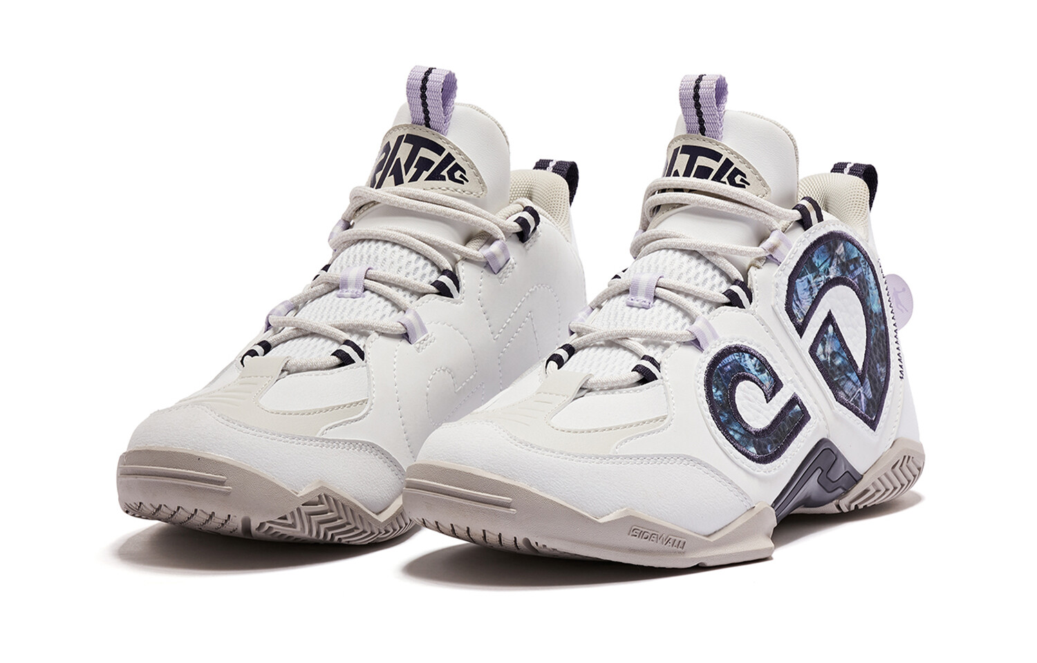 

Баскетбольные кроссовки Basketball Shoes Women's Mid-Top White/Black Qiaodan