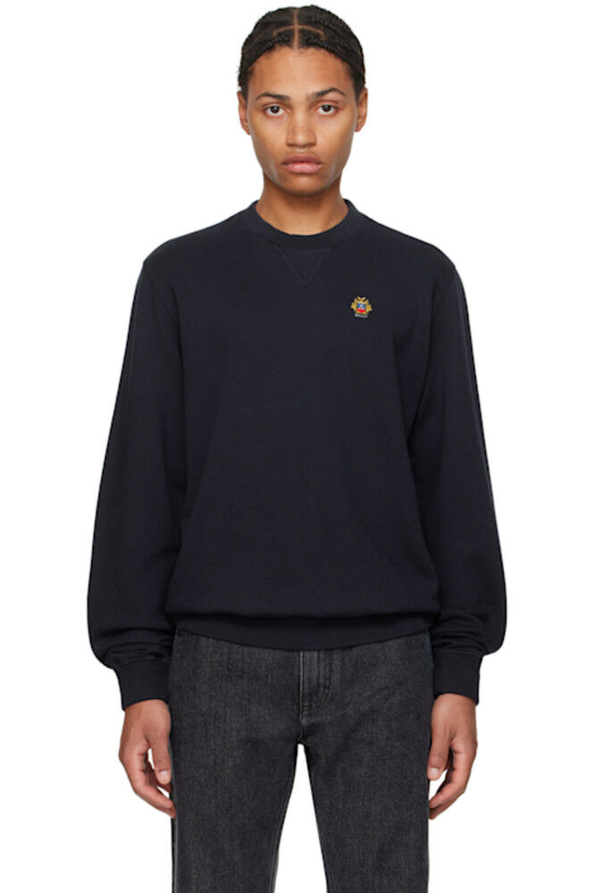 

Свитшот Navy Adrien Brody Edition с вышитым логотипом Bally