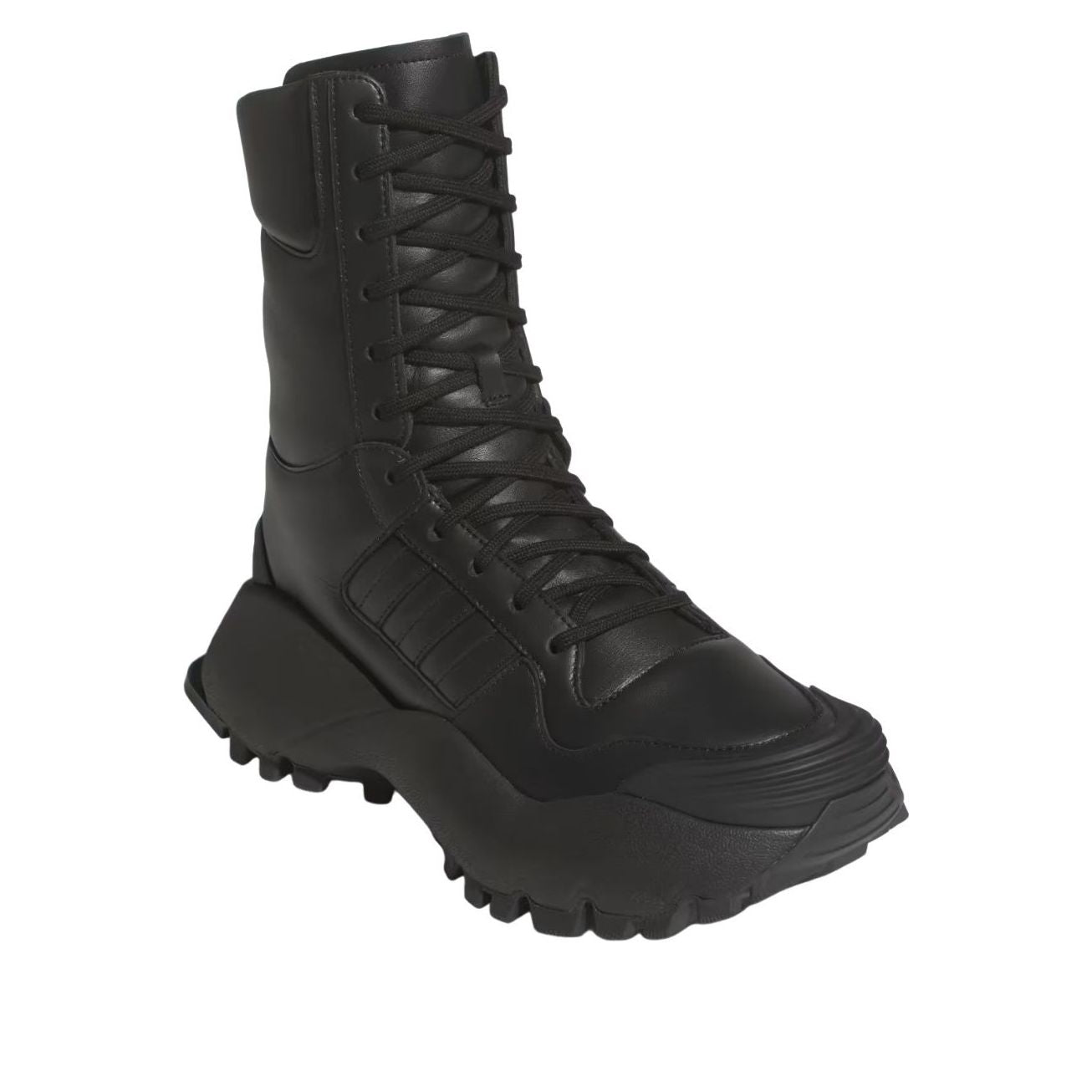 Adidas x Willy Chavarria Forum Boot High 'Black Carbon' — фото 4