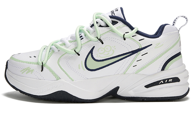 

Массивные кроссовки Nike Air Monarch 4 унисекс, White/Green