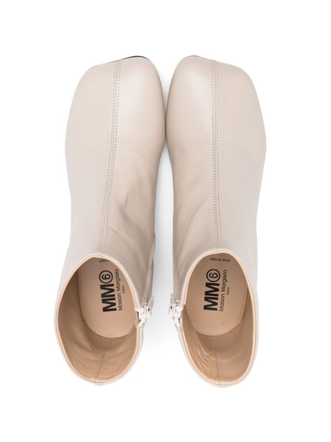 MM6 Maison Margiela Kids Анатомические ботильоны, нейтральный — фото 3