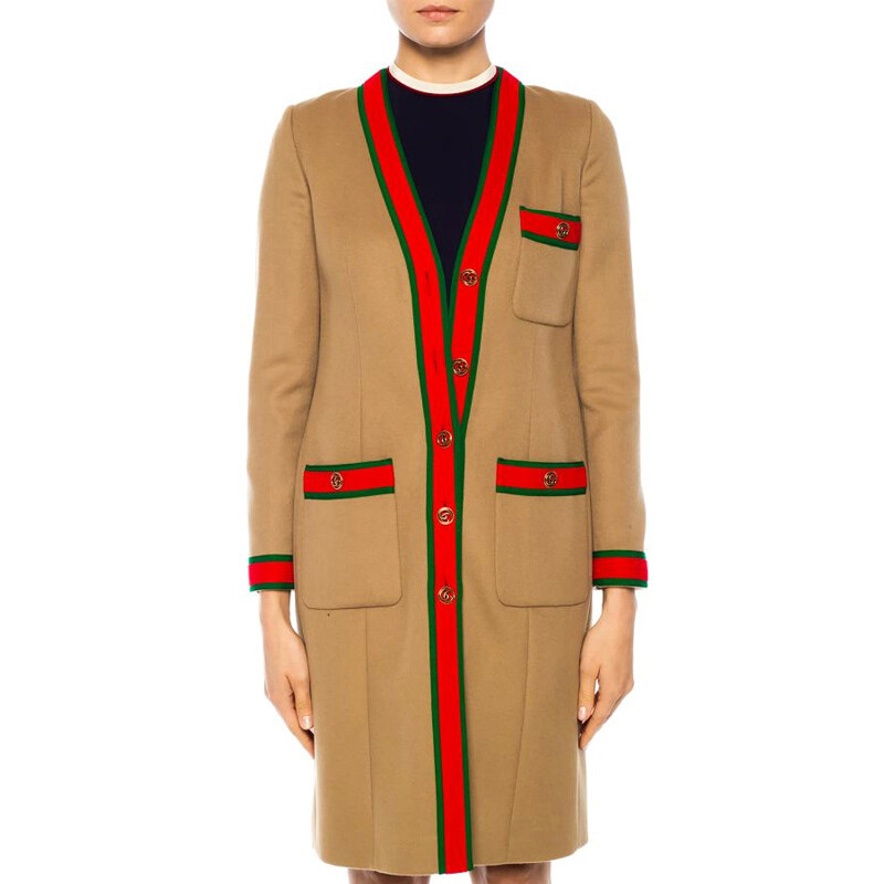 

Пальто женское светло-коричневое Gucci