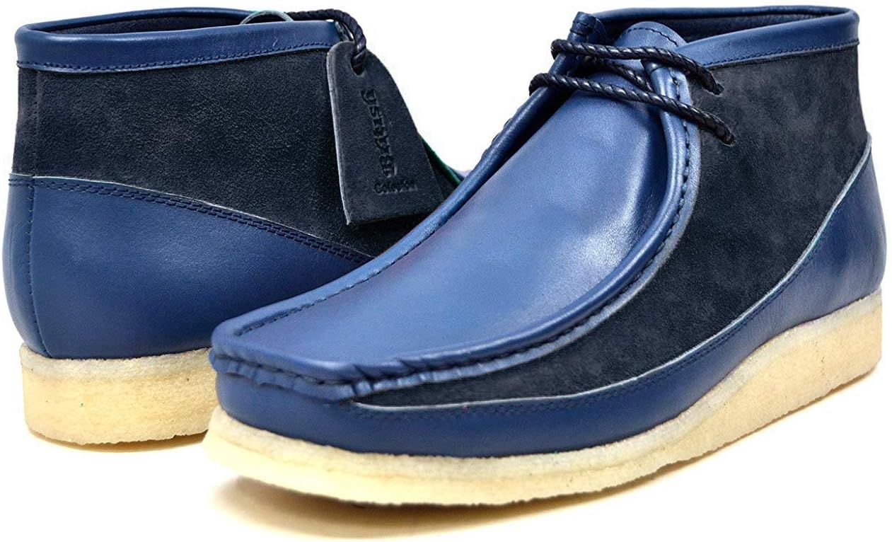 

Коллекция British Walkers Мужские кожаные и замшевые ботинки на шнуровке British Collection, темно-синий