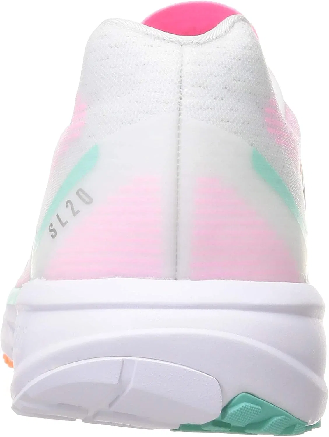 Мужские беговые кроссовки Adidas SL20.2 Summer.Ready M, Ftwbla Negbás Mencla — фото 3