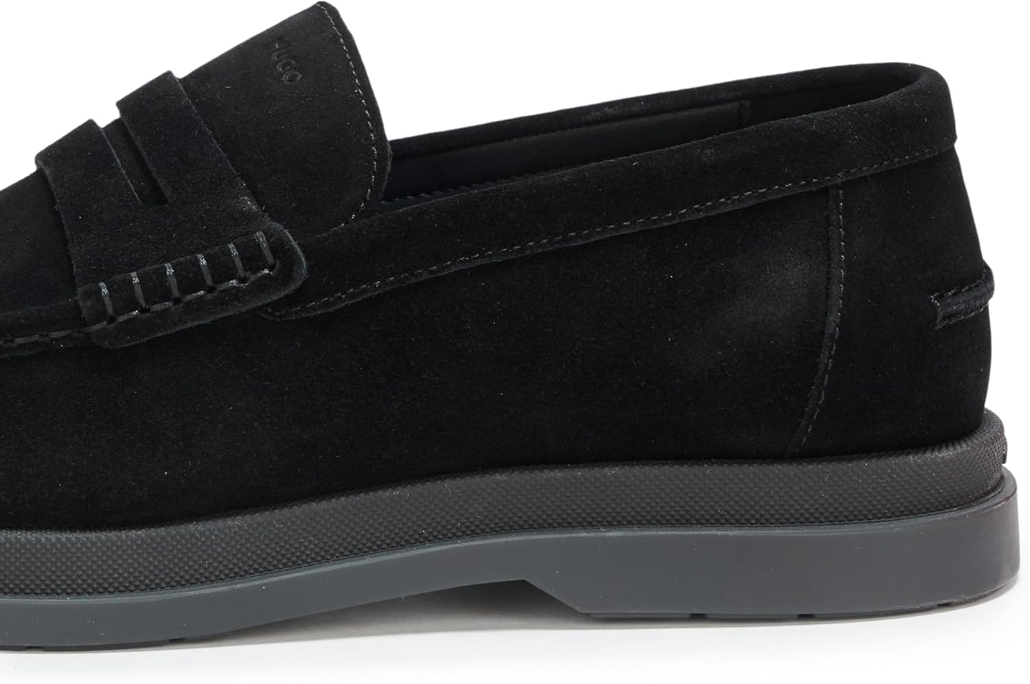 Мокасины-лоаферы Hugo Mens Chaol Suede, черный — фото 4