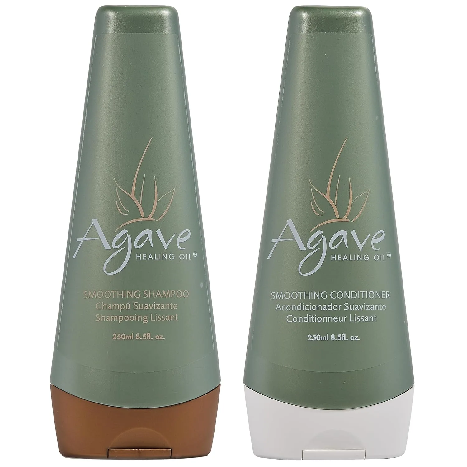 Шампунь и кондиционер Agave Smoothing, 240 мл каждый. Agave Healing Oil