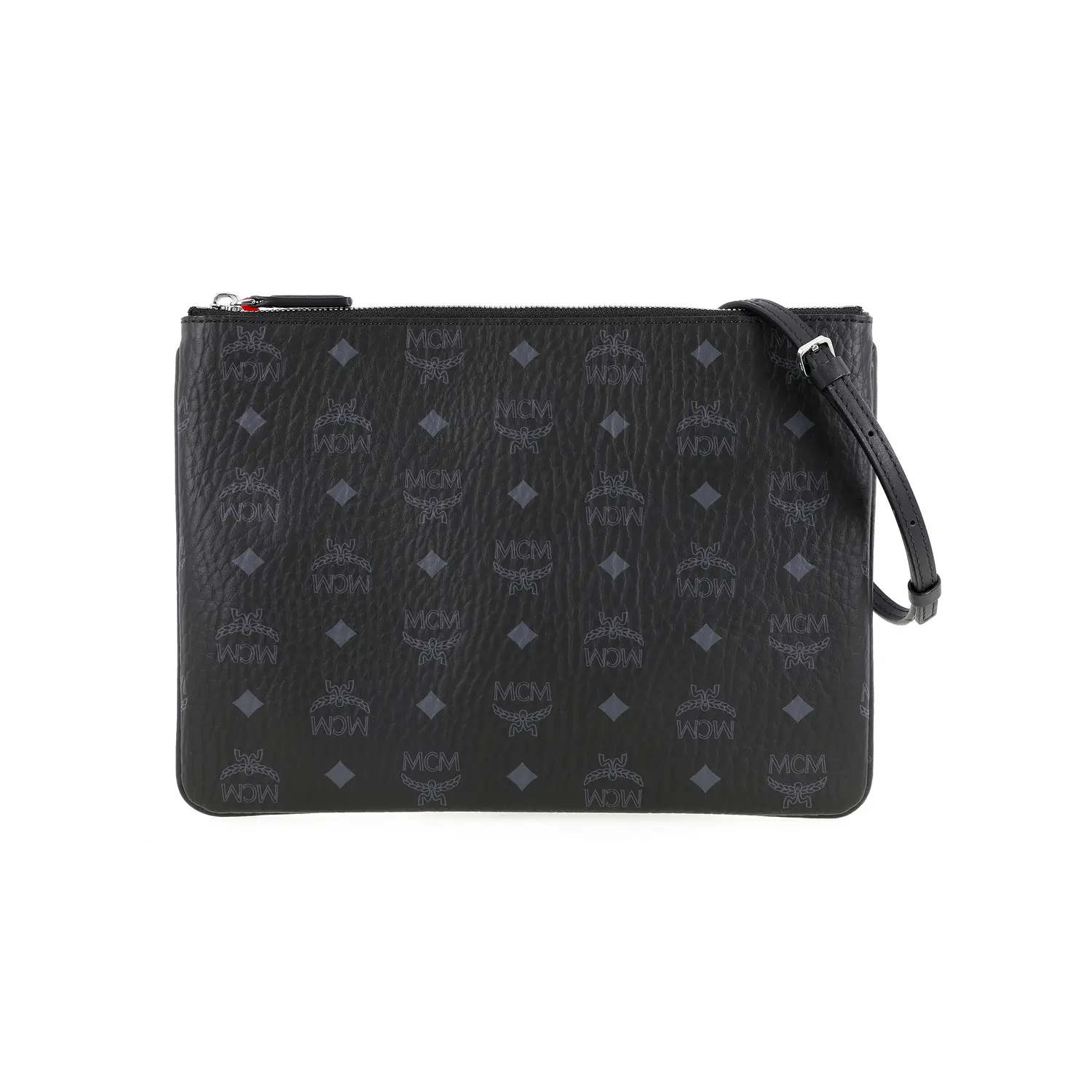 

Кожаная клатч MCM Visetos на одно плечо унисекс черный