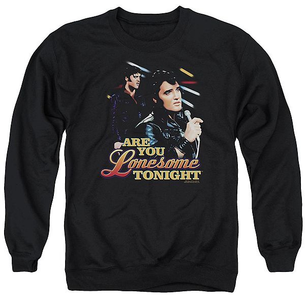 

Толстовка с принтом Elvis Presley Are You Lonesome Licensed Character