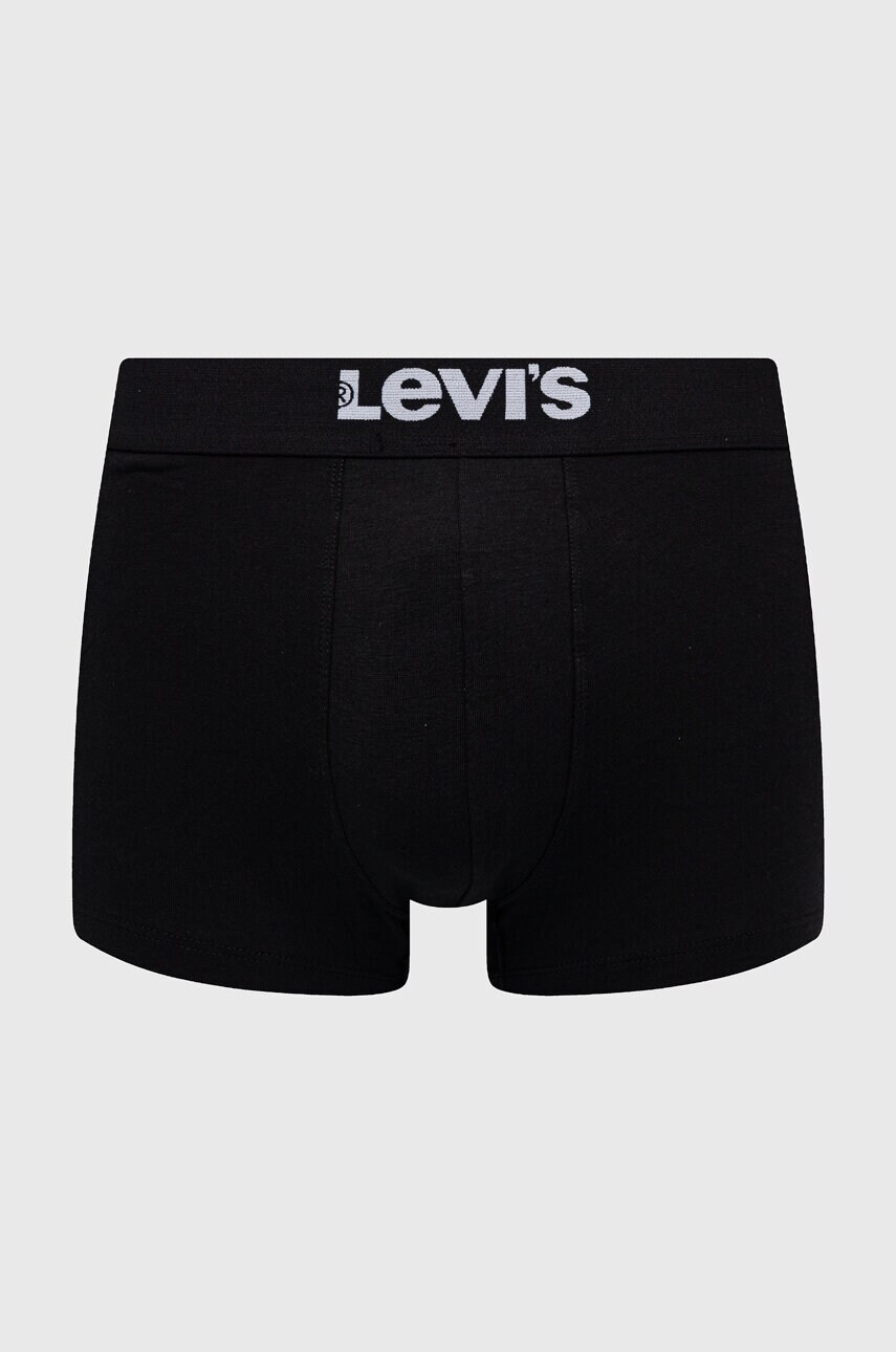 Боксеры, 2 пары Levi'S, черный — фото 3