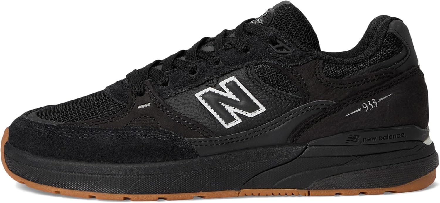 Кроссовки New Balance Unisex-Adult 933 Andrew Reynolds, черный — фото 4