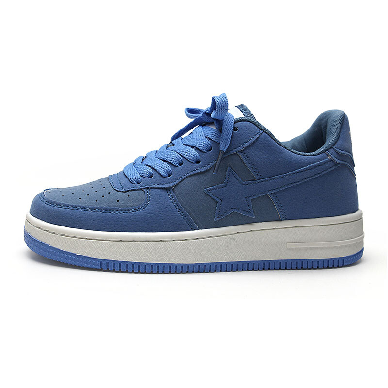 

Кроссовки STUR YSN Skateboarding Shoes Unisex Low-top Blue, синий
