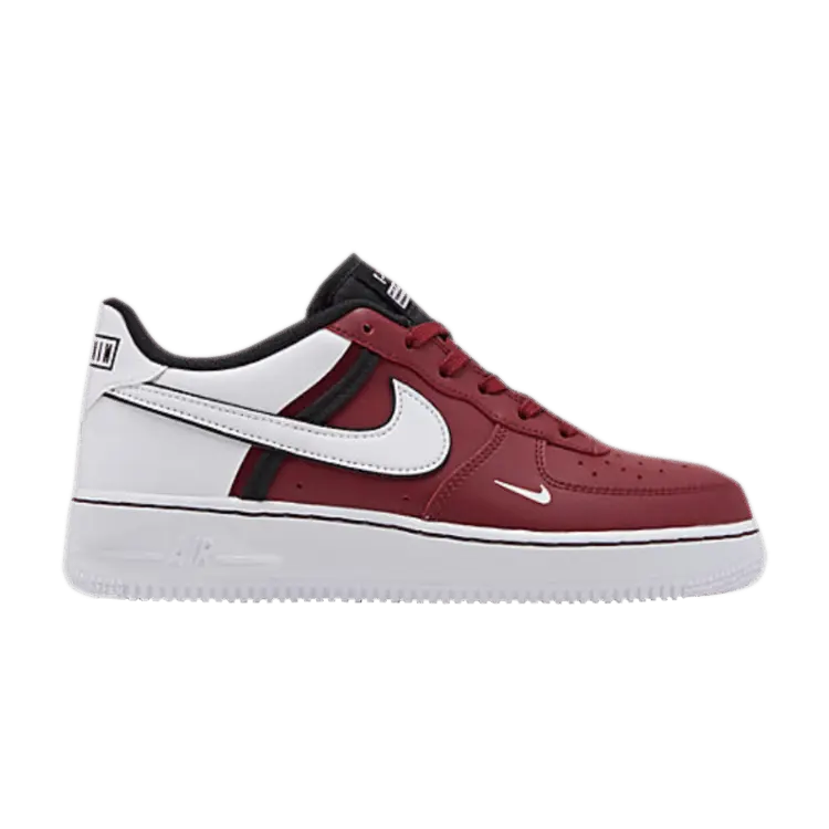 

Кроссовки Nike Air Force 1 LV8 2 GS 'Team Red White', красный