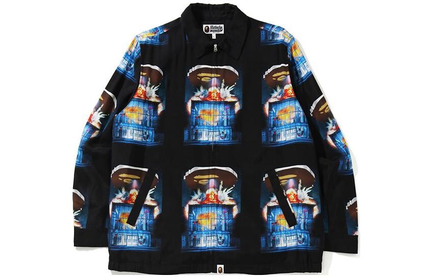 

Куртка мужская A Bathing Ape, красный
