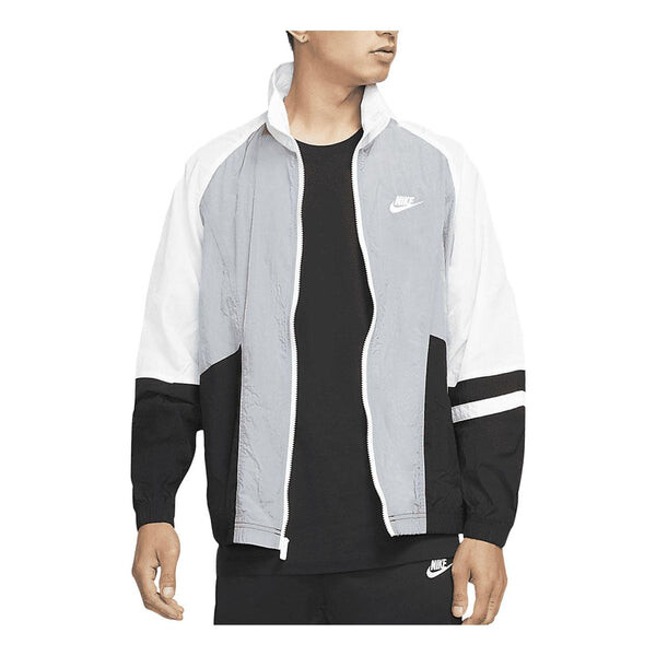 

Куртка Nike Trend Unlined Jacket 'Grey White Black', серый