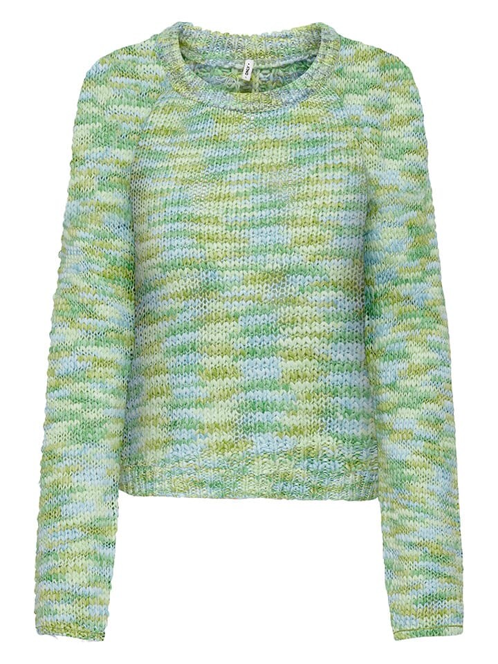 

Пуловер ONLY Pullover, цвет Grün/Hellblau