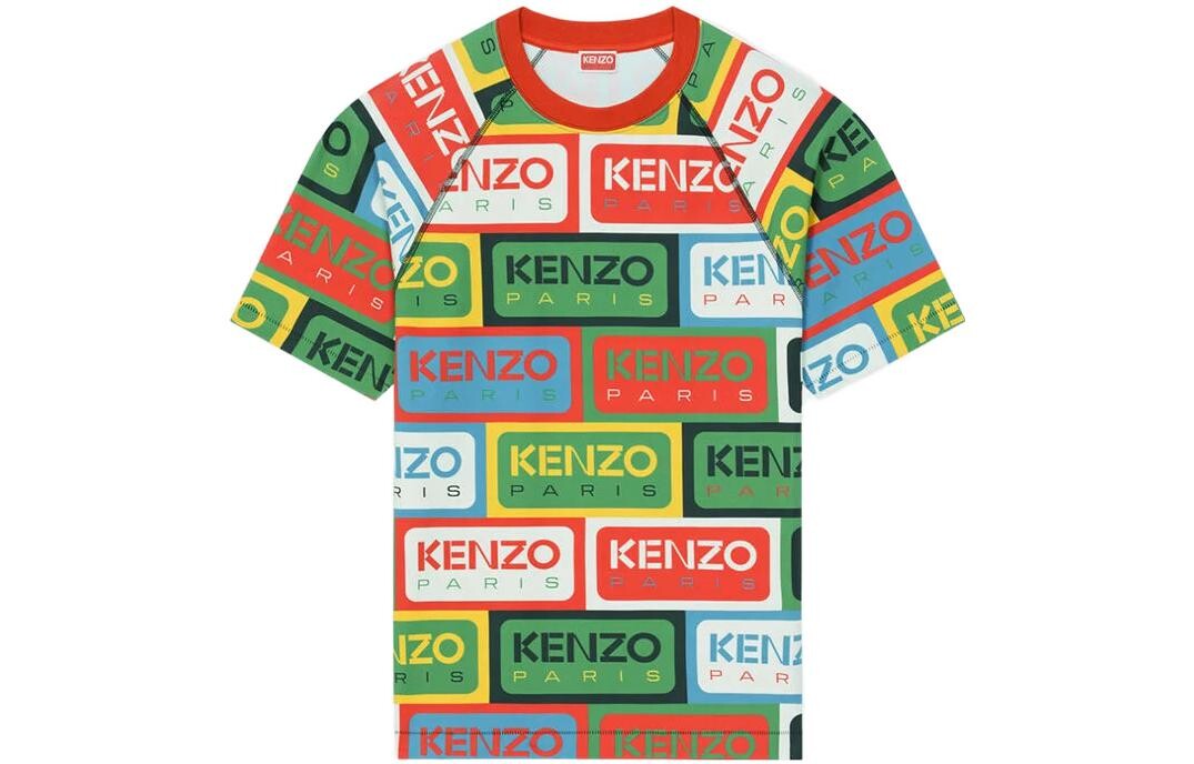 

Футболка мужская многоцветная Kenzo, цвет Multicolor