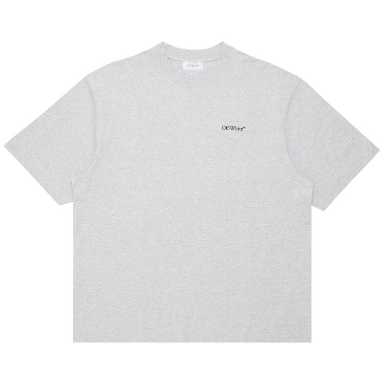 

Футболка Off-White Windy Arrow Skate Short-Sleeve Tee Light Grey Marl, серый