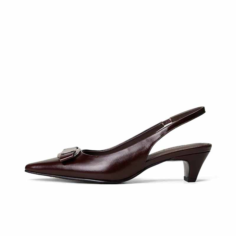 SHOEMAKER QUEEN Женские туфли на высоком каблуке красно-коричневые, цвет Red Brown