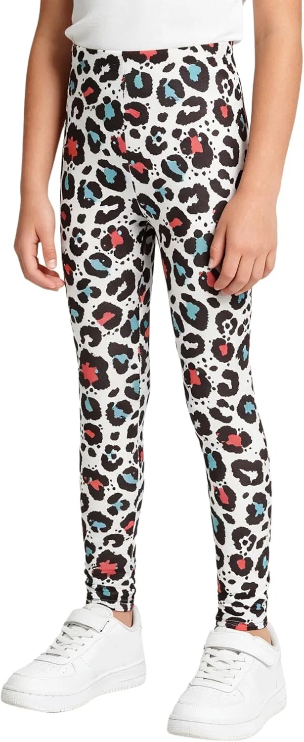 Детские леггинсы для девочек YOOJOO, Blue Leopard Print — фото 2