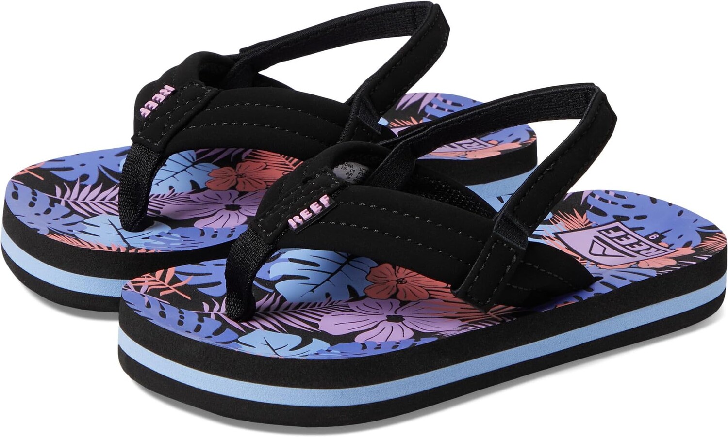 

Сандалии Reef Little Ahi, цвет Purple Fronds