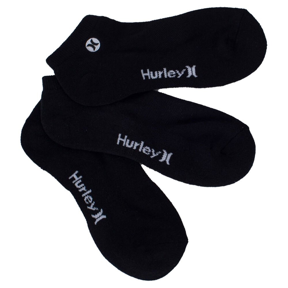 

Носки Hurley H2O Dri no show 3 шт, черный