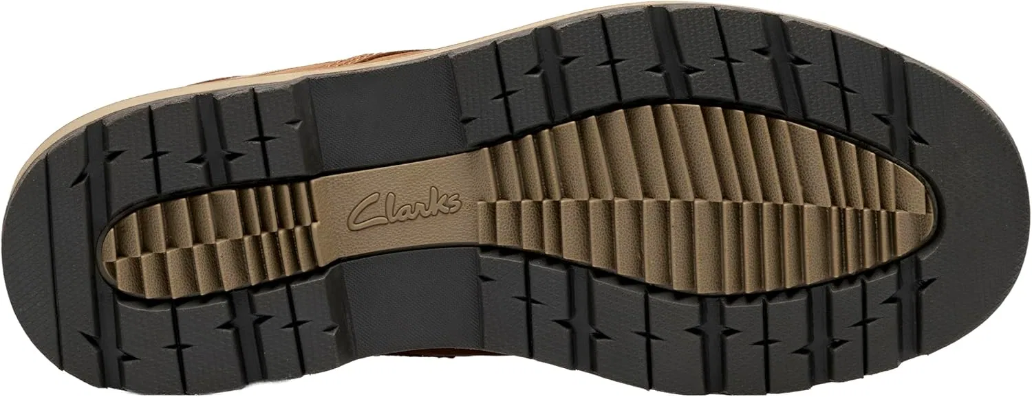 Мужские ботинки Clarks Maplewalk Rise Chukka, темно-коричневый — фото 3
