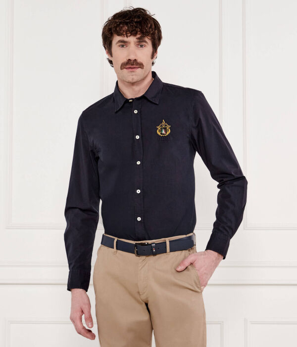 

Рубашка Regular fit Aeronautica Militare, синий