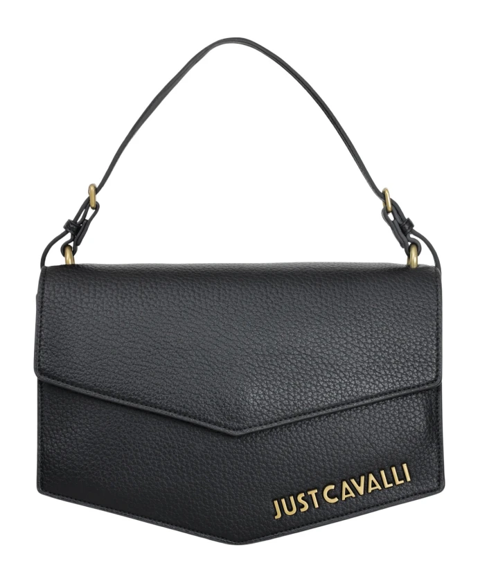 

Сумка через плечо с зернистой текстурой Just Cavalli, черный