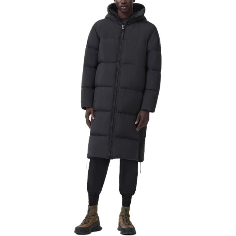 

Пуховик мужской черный Canada Goose
