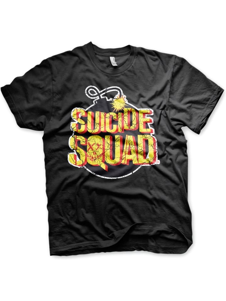 

Футболка Bomb Logo T-Shirt черного цвета DC Suicide Squad, Черный, Футболка Bomb Logo T-Shirt черного цвета DC Suicide Squad