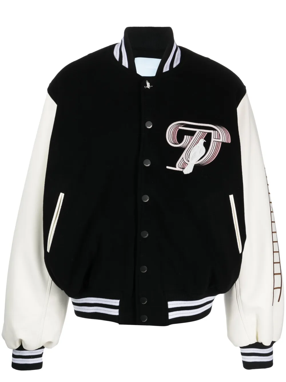 

Бомбер Letterman 3PARADIS, черный