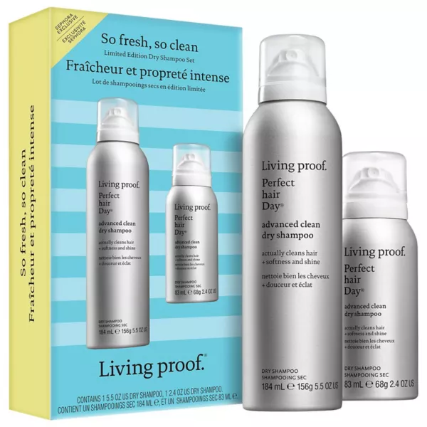 

So fresh, so clean усовершенствованный набор сухих шампуней Living Proof