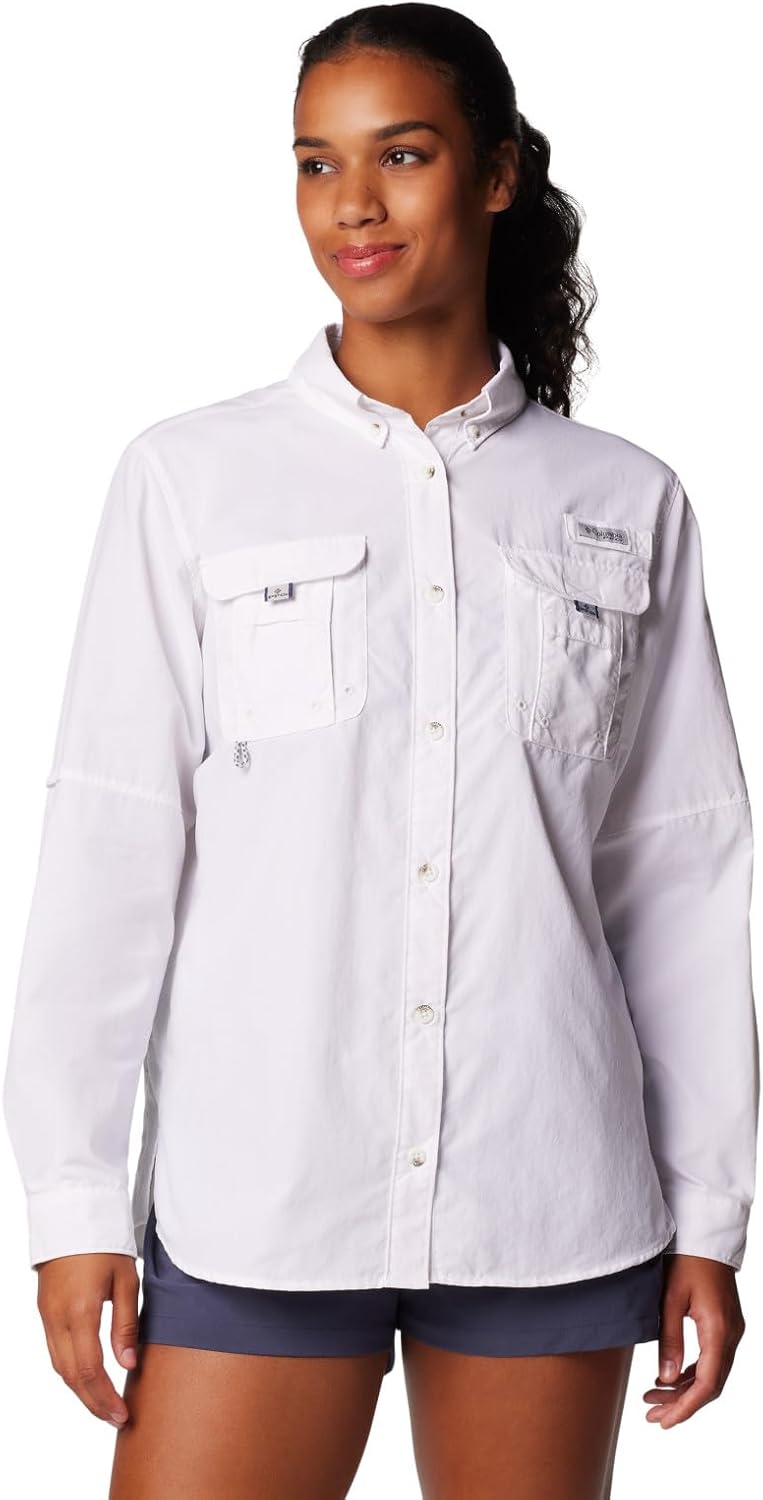 

Женская рубашка Columbia Bahama II с длинным рукавом, White