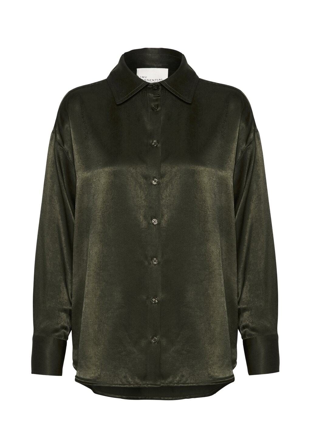 

Блузка на пуговицах ESTELLE My Essential Wardrobe, темно-зеленый