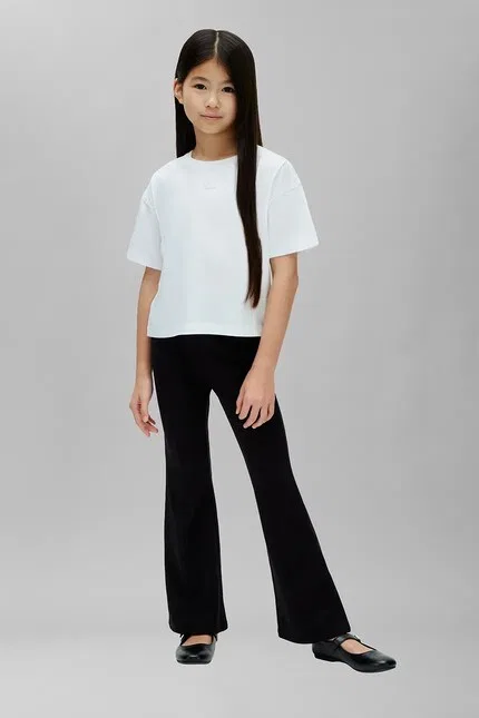 Леггинсы с расширенными штанинами Calvin Klein Jeans, черный — фото 3