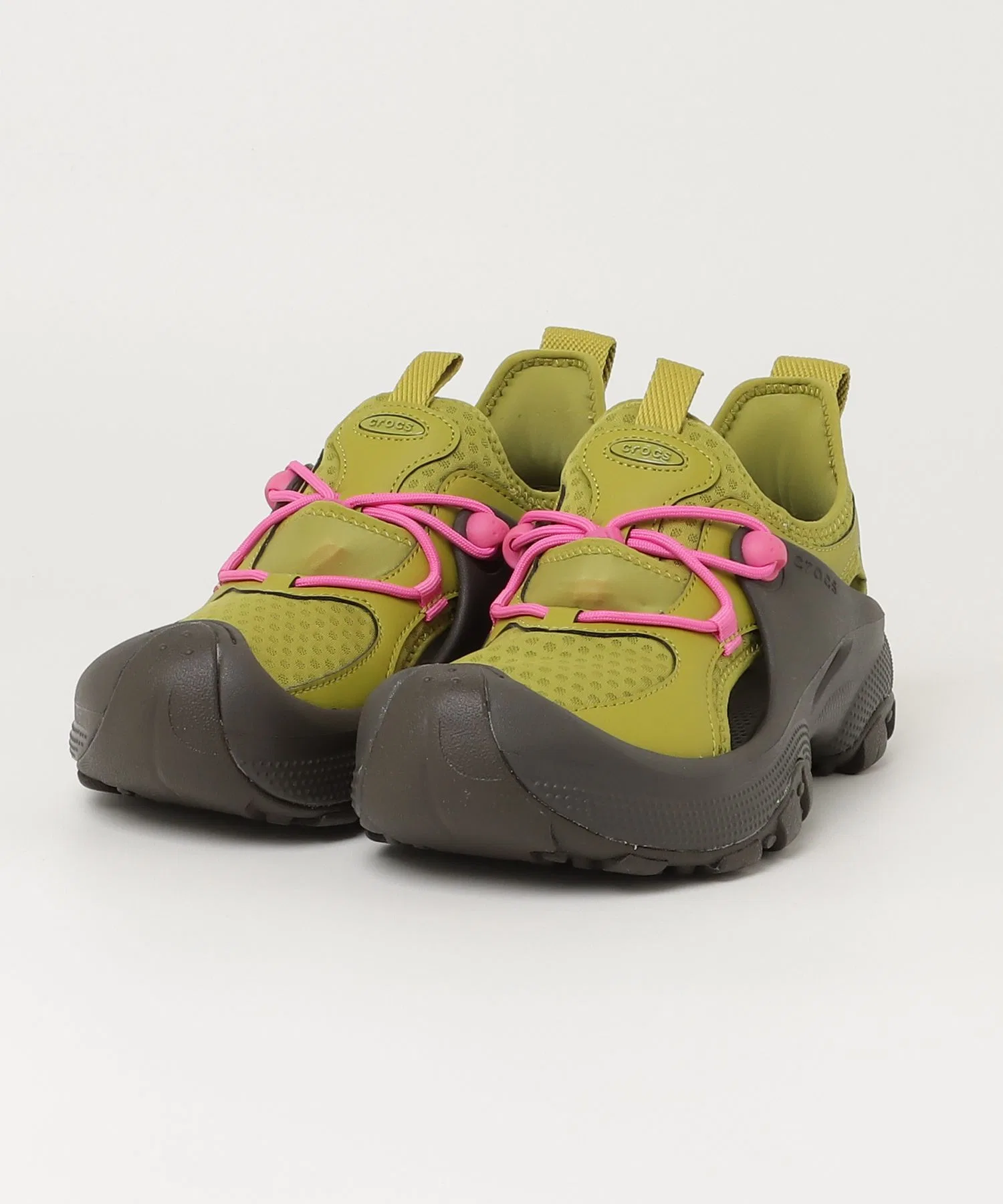 Мужские сандалии Crocs Trailbreak 2 Tech зелёные — фото 4