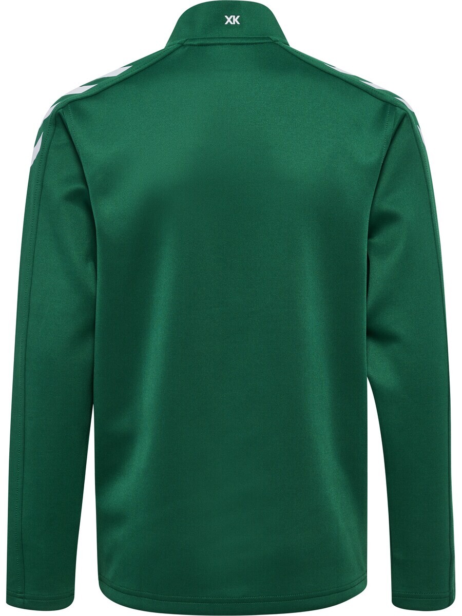 Спортивная толстовка Hummel Athletic Zip-Up Hoodie CORE XK POLY, цвет Fir — фото 2