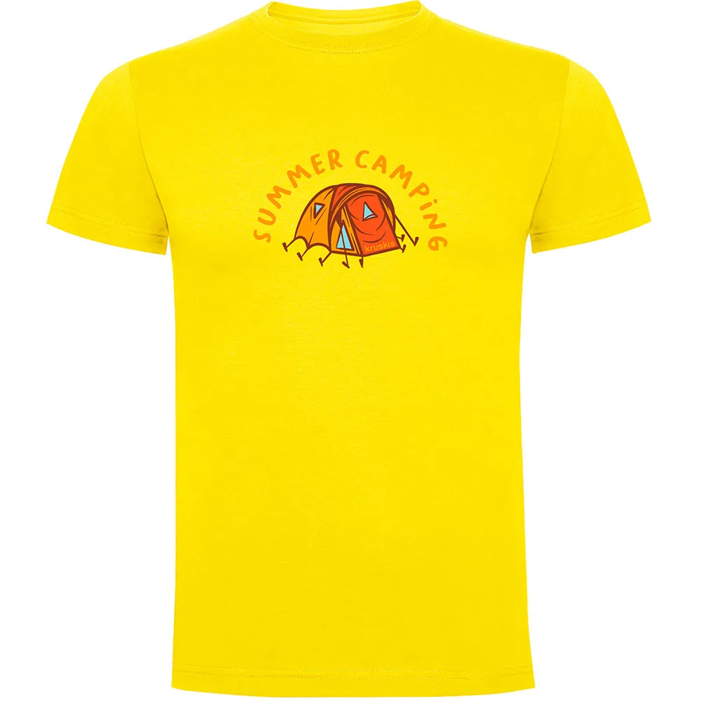 

Футболка с коротким рукавом Kruskis Summer Camping, желтый