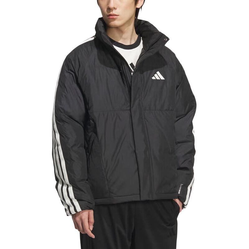 Пуховики и куртки мужские Adidas, черный (comes with adidas bag 1 pc) — фото 4