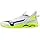 Гандбольные кроссовки Mizuno Wave Mirage 5, белые, синие, неоново-желтые, с динамической амортизацией и технологией Wave