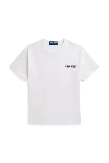 Футболка хлопковая Polo Ralph Lauren, белый