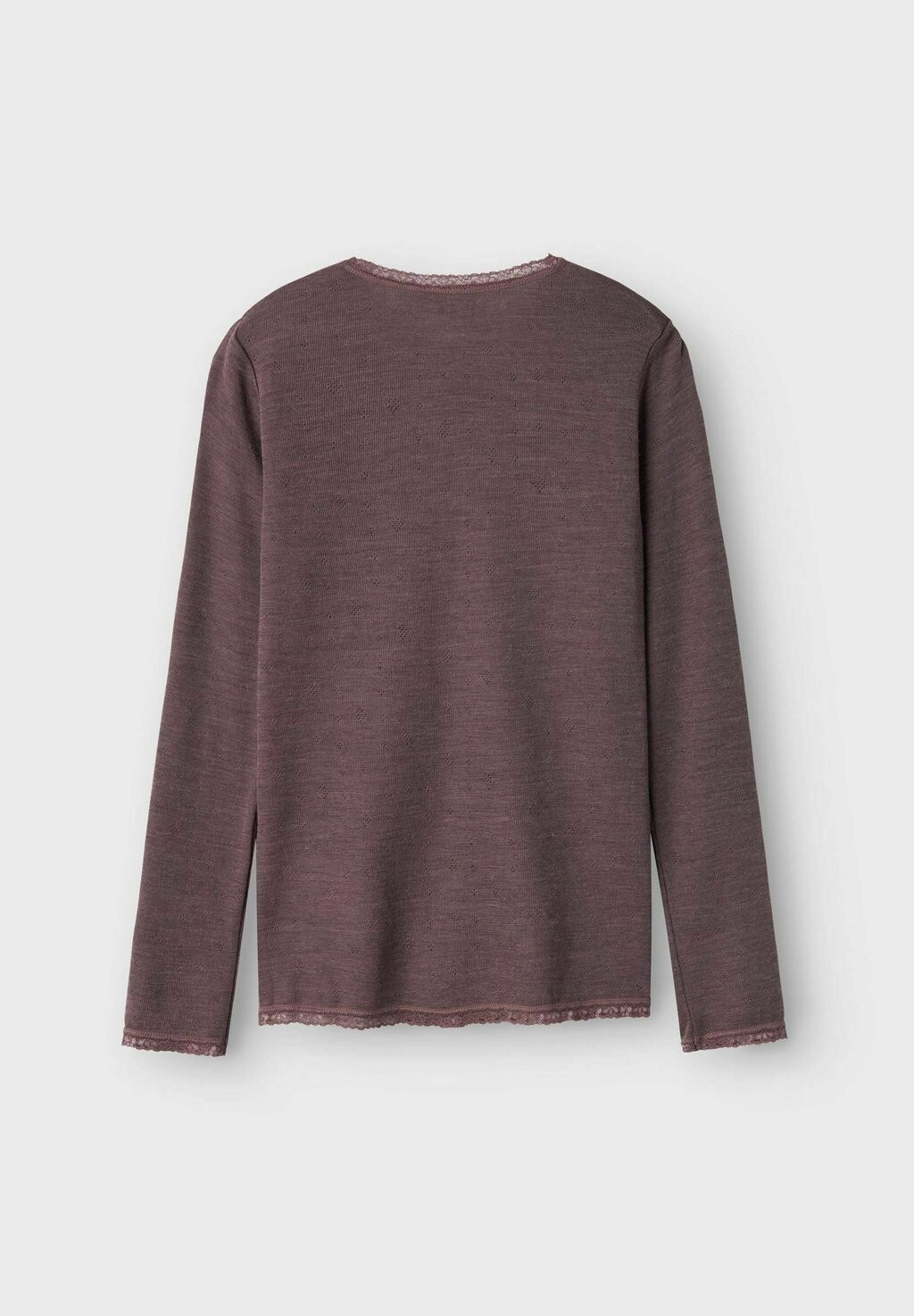 

Вязаный свитер MERINO Name it, коричневый