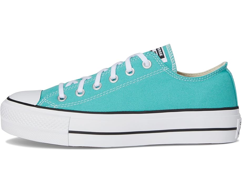 Кроссовки Converse Chuck Taylor All Star Lift Platform - Ox, цвет Archive Sea Green/White/Black — фото 4